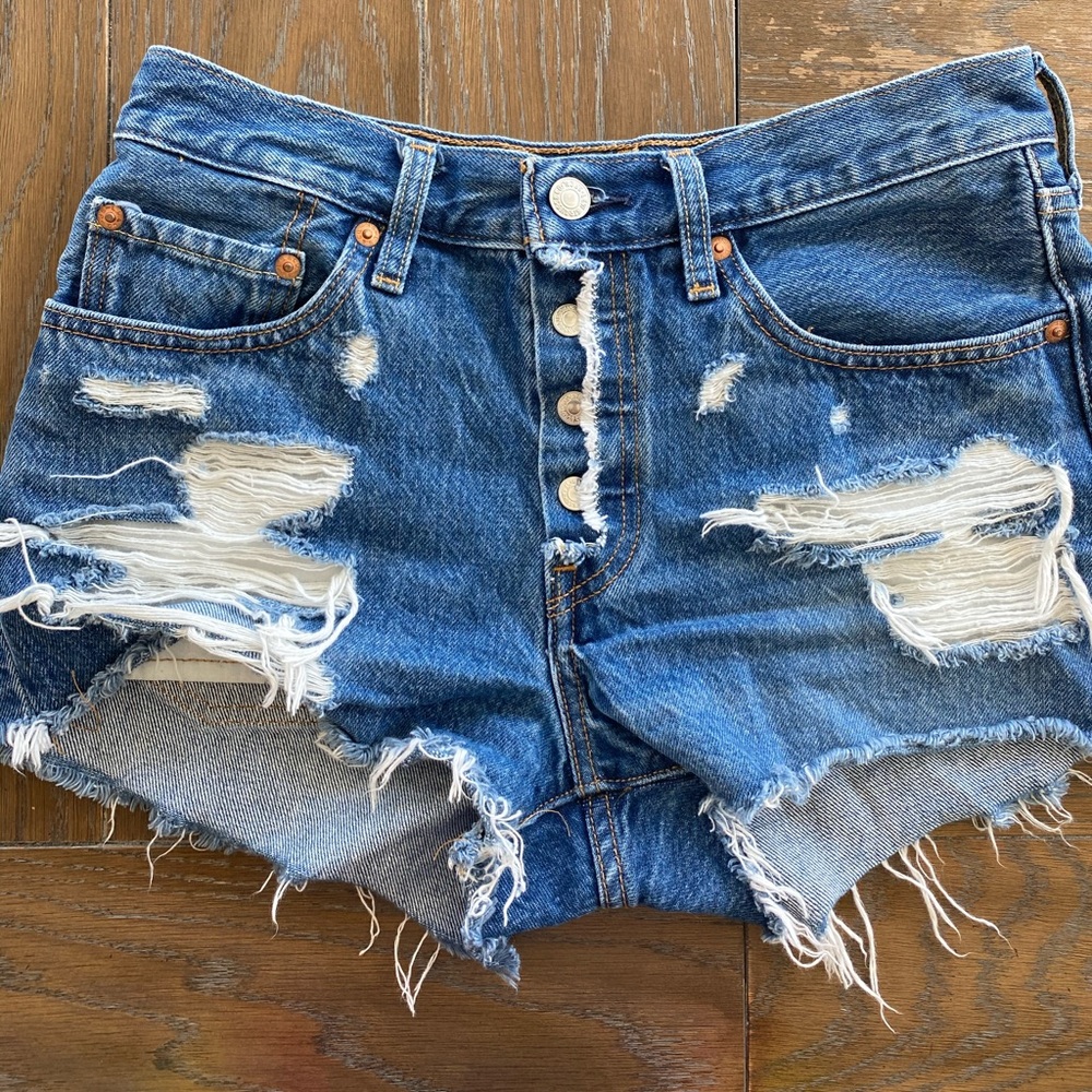 Brand New Levi’s 501 Blue Jean Shorts